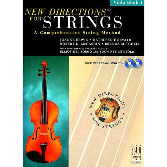 New Directions For Strings Viola Book 1 Bk/Cd