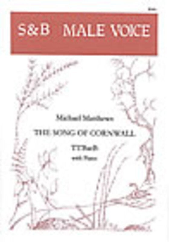 Song Of Cornwall - TTBAB Vocal Sheet Music