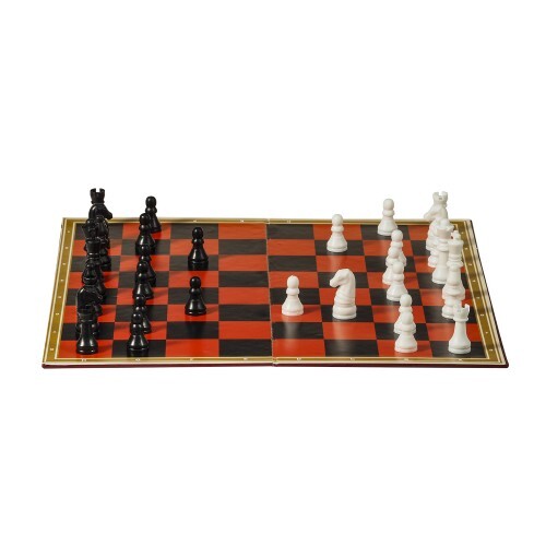 Boardgame: 2-In-1 Chess & Checkers Set