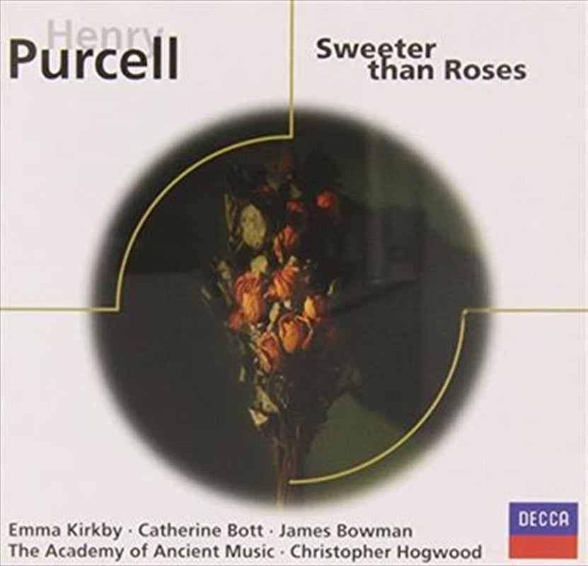 Christopher Hogwood - Purcell: Sweeter than Roses CD – Music2u.com.au