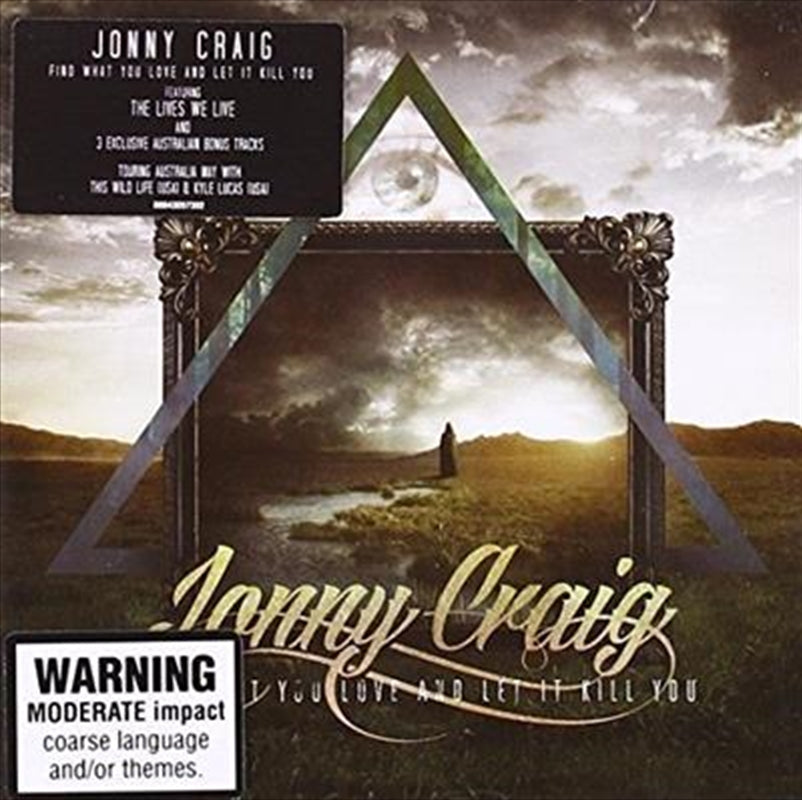 Jonny Craig - Find What You Love and Let It Kill You CD