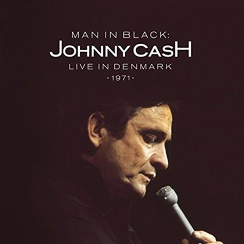 Johnny Cash - Man In Black- Live In Denmark 1971 CD