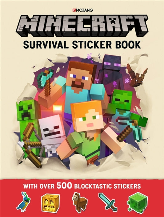 Minecraft Survival Sticker Book - Mojang Ab