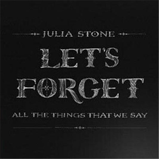 Julia Stone - Let's Forget All The Things That We Say CD