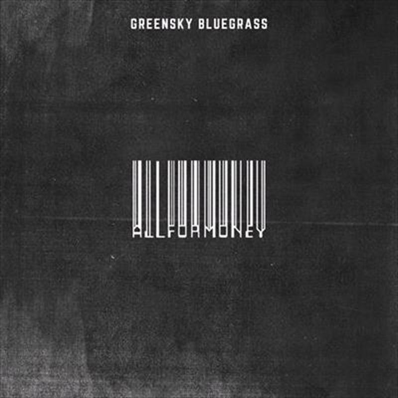 Greensky Bluegrass - All For Money CD