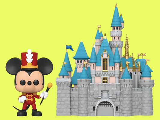 Pop Vinyl: Disneyland 65th Anniversary - Mickey with Castle Pop! Town