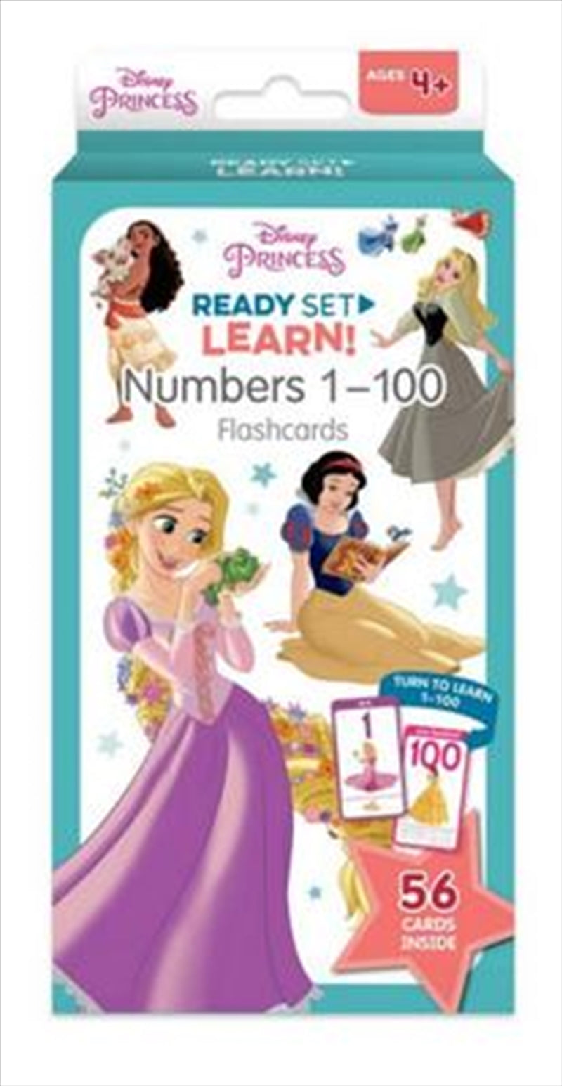 Disney Princess: Ready Set Learn! Numbers 1-100 Flashcards - Flashcards: Disney