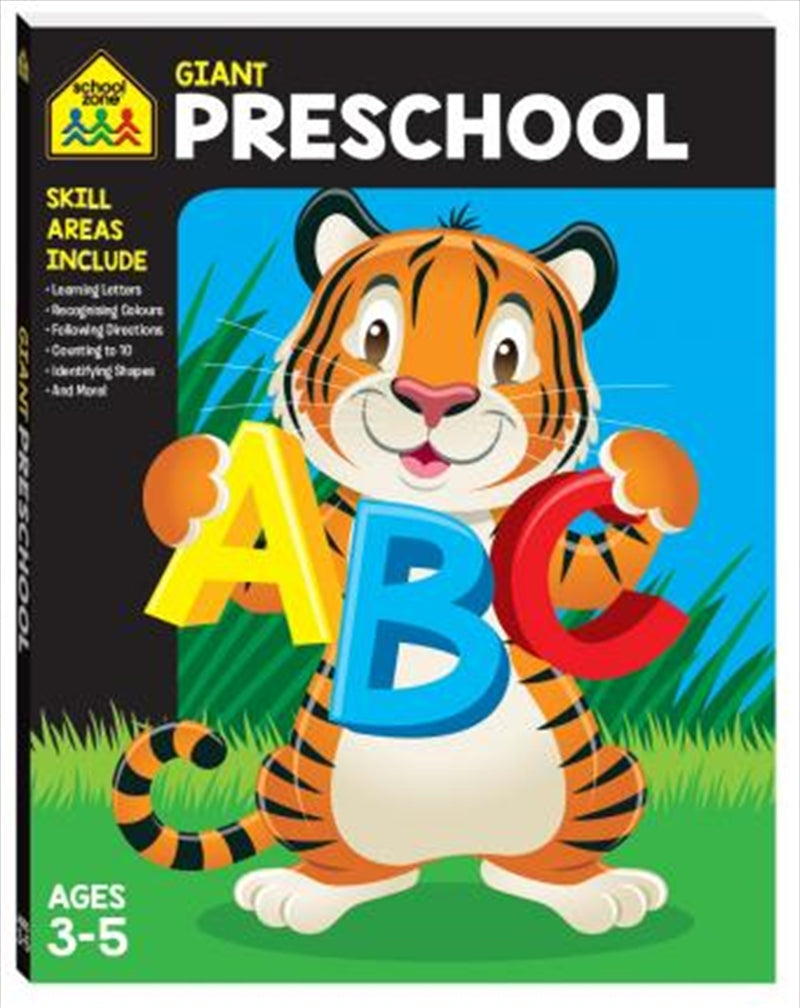 Giant Workbook: Preschool - Educational Book: School Zone