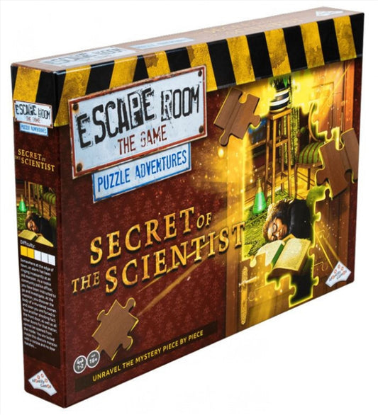 Boardgame: Escape Room The Game - Puzzle Adventures - Secret of the Scientist