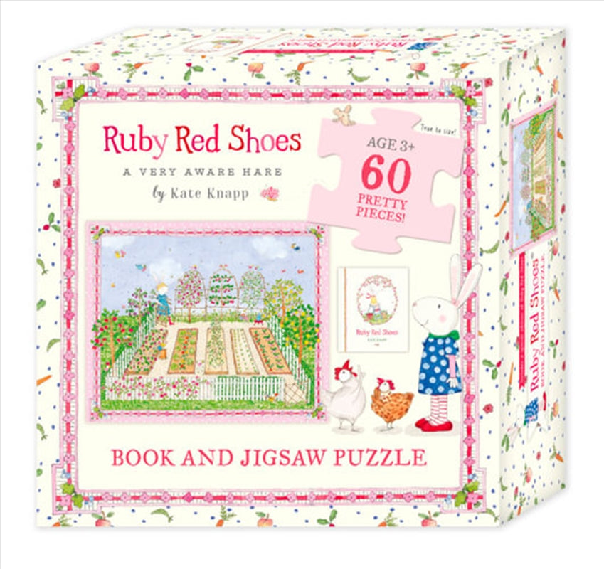 Ruby Red Shoes Book And Jigsaw - Kate Knapp