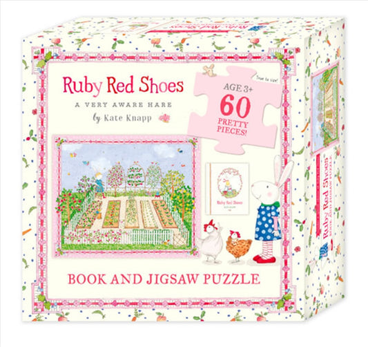 Ruby Red Shoes Book And Jigsaw - Kate Knapp