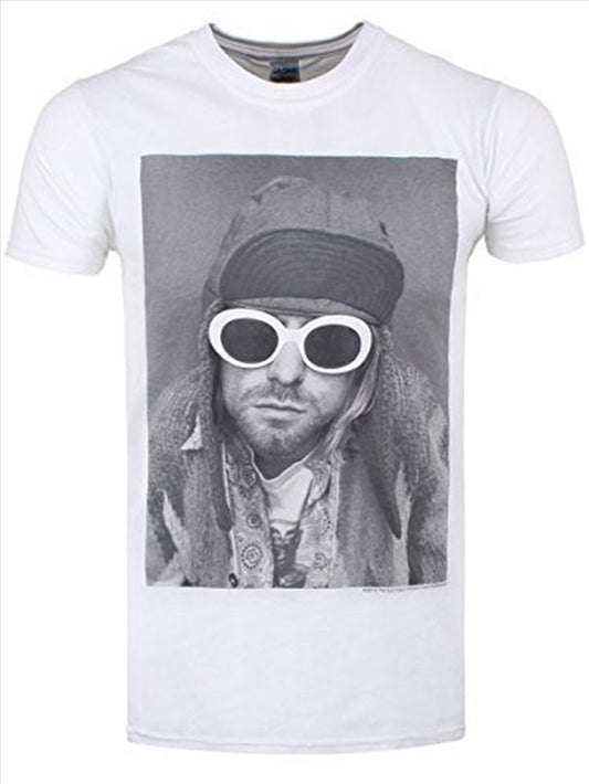 Kurt Cobain Sunglasses Photo Unisex Size Medium Tshirt