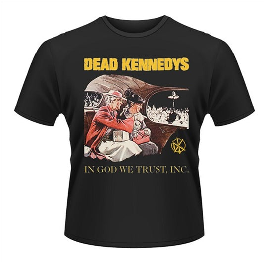 Dead Kennedys In God We Trust Unisex Size Large Tshirt