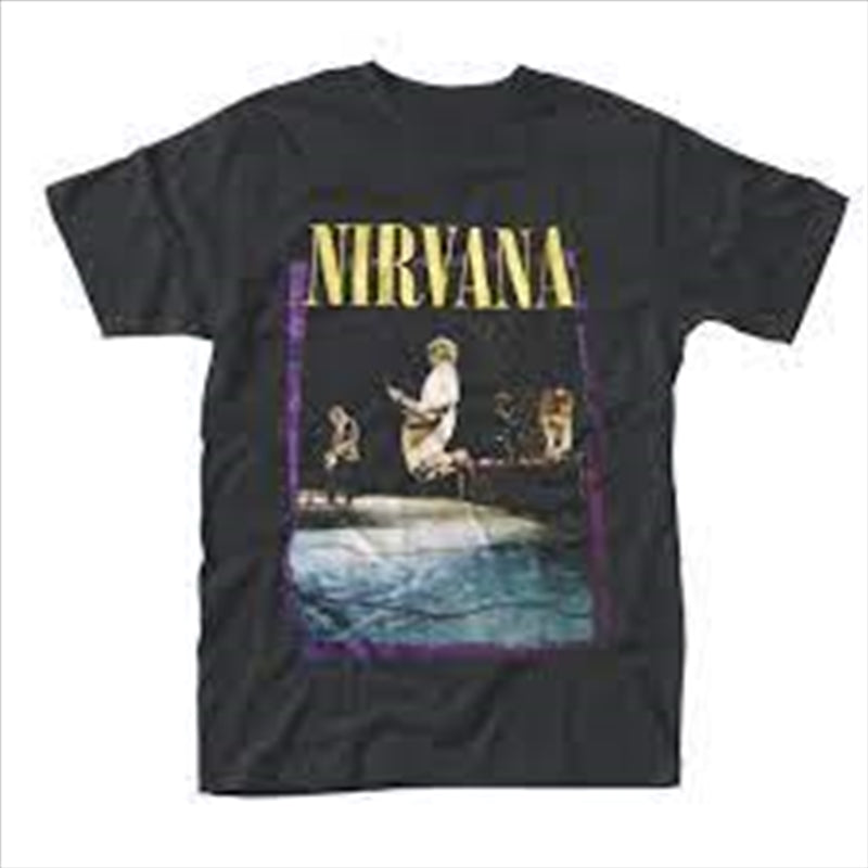 Nirvana Stage Jump Unisex Size X-Large Tshirt