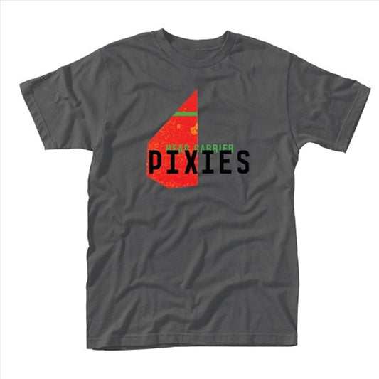 Pixies Head Carrier Grey Size Large Tshirt