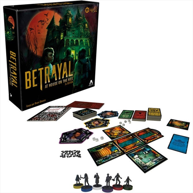 Boardgame: Avalon Hill Betrayal at House on the Hill Board Game 3rd Edition