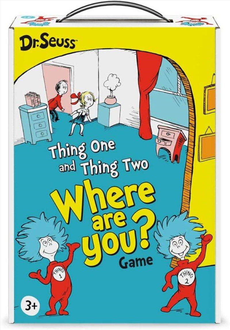 Boardgame: Dr Seuss - Thing One and Thing Two Where Are You? Game
