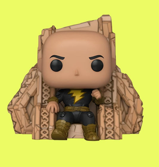 Pop Vinyl: Black Adam (2022) - Black Adam on Throne Pop! Dlx