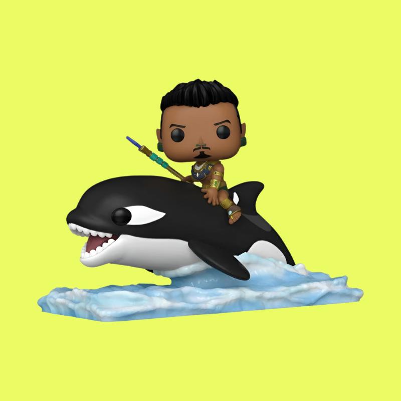Pop Vinyl: Black Panther 2: Wakanda Forever - Namor with Orca Pop! Ride