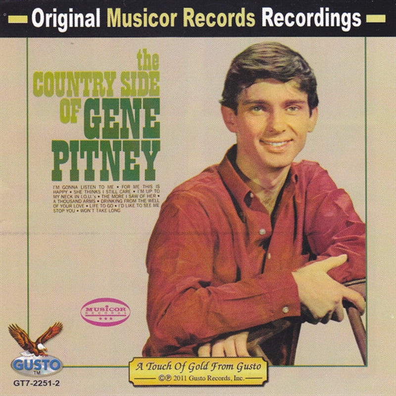 Gene Pitney - Country Side Of Gene Pitney CD