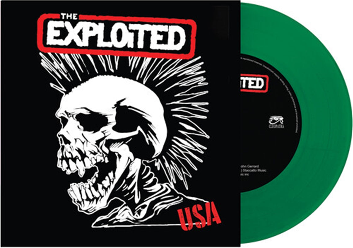 Exploited - Usa - Green Vinyl