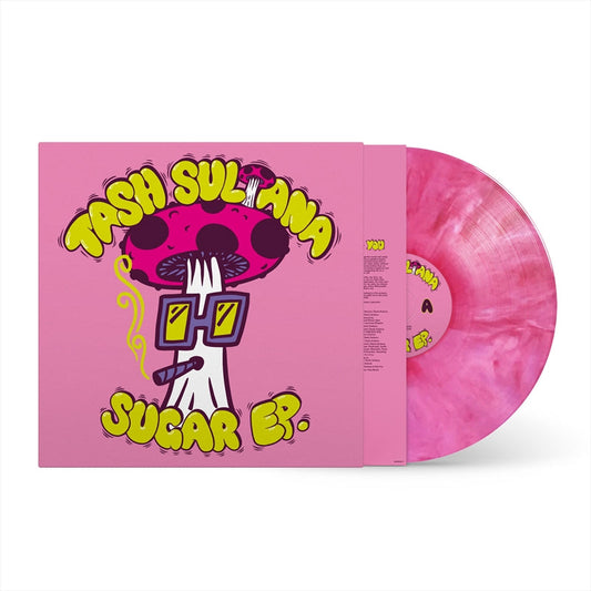 Tash Sultana - SUGAR - Pink Marbled Vinyl Vinyl