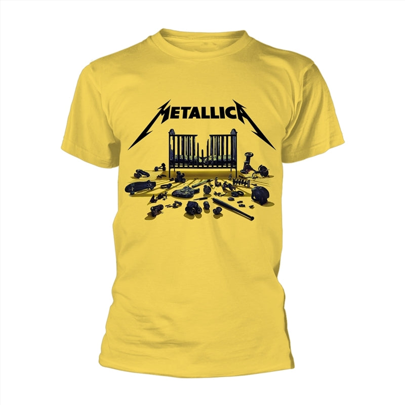 Metallica - Simplified Cover - Yellow - LARGE