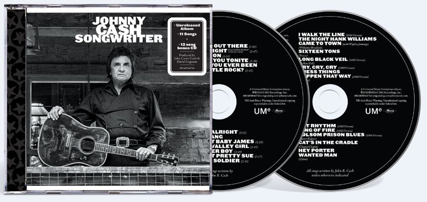 Johnny Cash - Songwriter - Deluxe CD