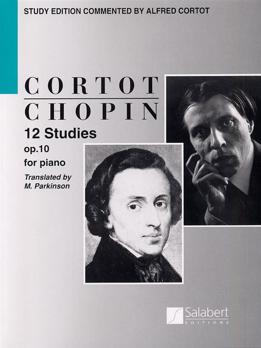 Chopin - 12 Studies Op 10 Piano Ed Cortot English Text