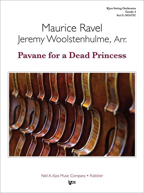 Pavane For A Dead Princess For String Orchestra So4 Sc/Pts
