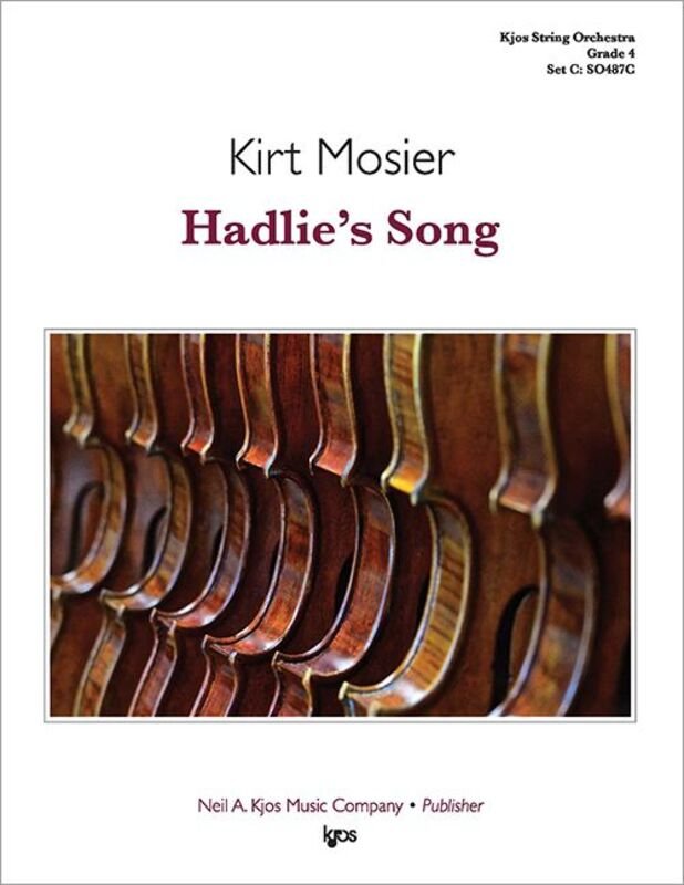 Hadlies Song For String Orchestra So4 Sc/Pts - Neil A. Kjos Music Company