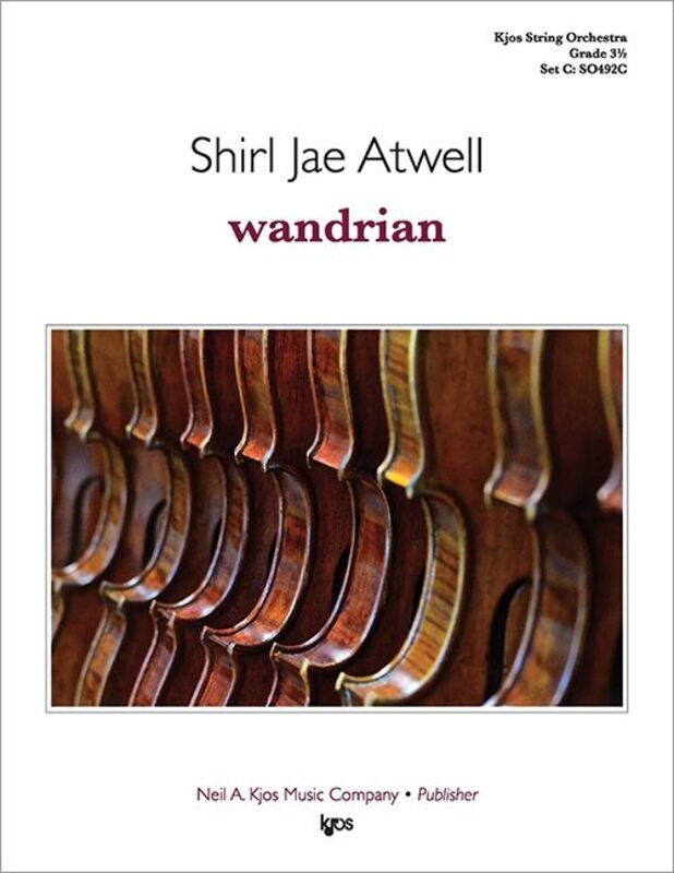 Wandrian For String Orchestra So3.5 Sc/Pts - Neil A. Kjos Music Company