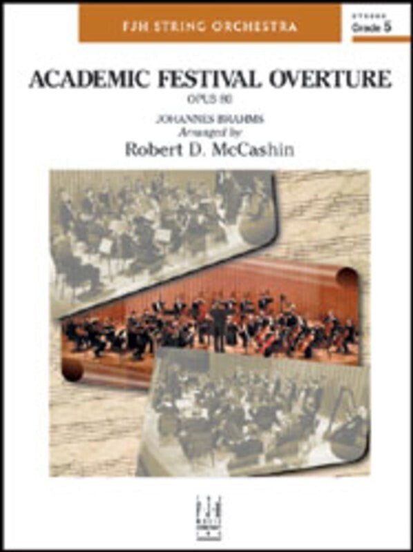 Academic Festival Overture Op 80 So5 Sc/Pts Arr Mccashin