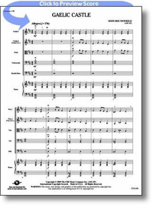 Gaelic Castle String Orchestra Sc/Pts