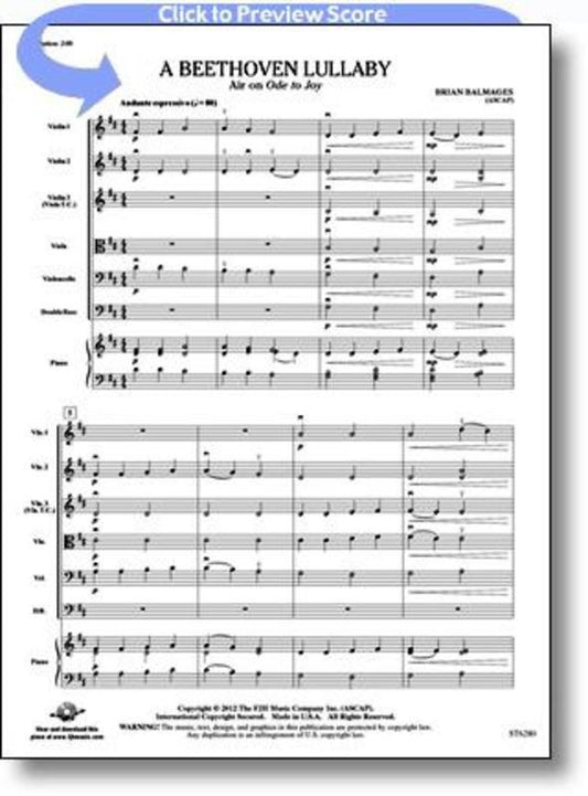 A Beethoven Lullaby So1 Sc/Pts