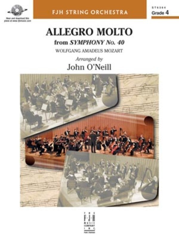 Allegro Molto From Symphony No 40 So4 Sc/Pts