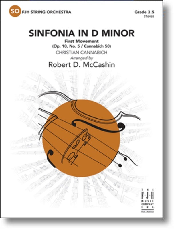 Sinfonia In D Minor First Movement So3.5 Sc/Pts