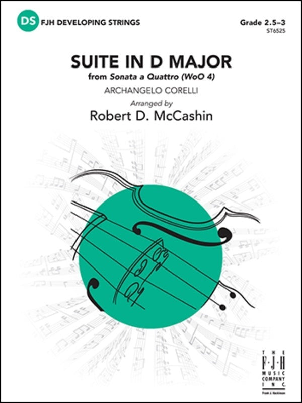 Suite D Major From Sonata A Quattro So2.5-3 Sc/Pts