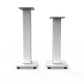 Kanto SX22W 22" Tall Fillable Speaker Stands with Isolation Feet - Pair, White