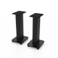 Kanto SX22 22" Tall Fillable Speaker Stands with Isolation Feet - Pair, Black