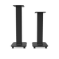 Kanto SX26 26" Tall Fillable Speaker Stands with Isolation Feet - Pair, Black