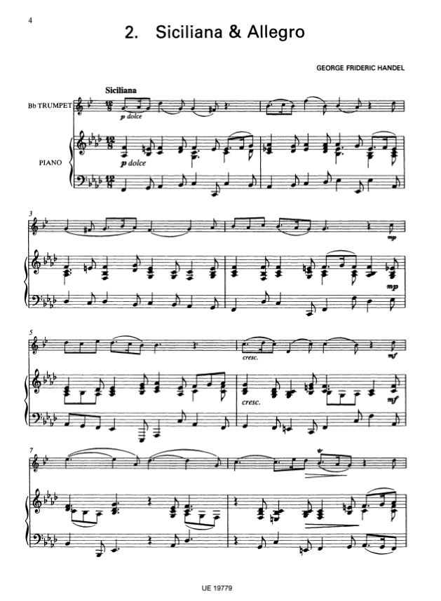 James Rae: Take Ten - Popular Pieces For Trumpet Book with Piano Accompaniment