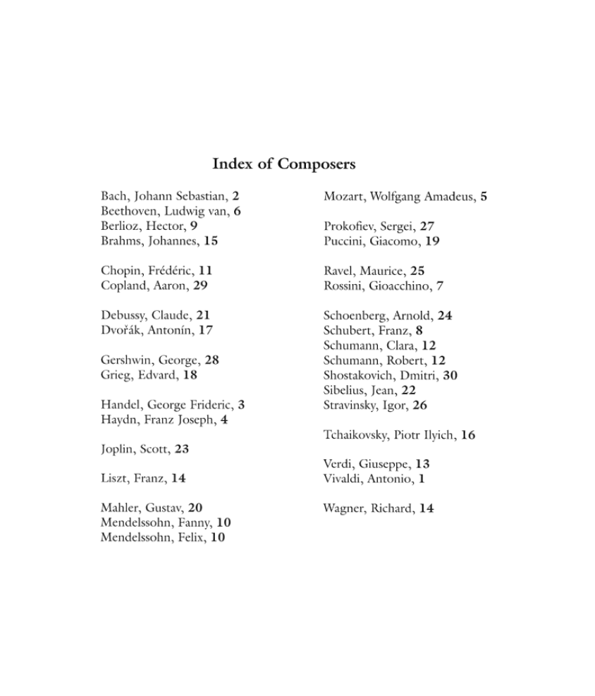 Great Composers Colouring Book