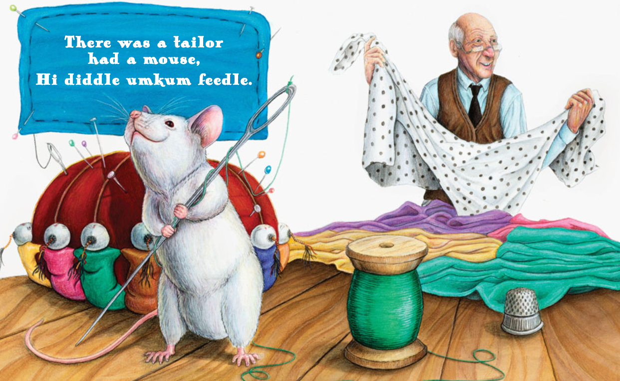 John M. Feierabend - The Tailor And The Mouse Hardcover Picture Book