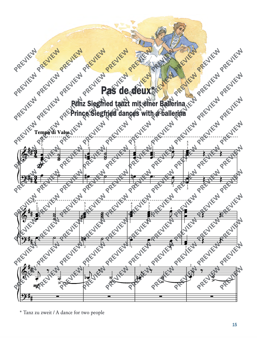Tchaikovsky - Swan Lake for Easy Piano Book