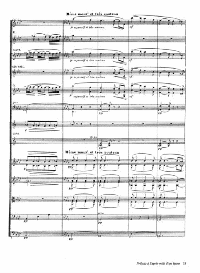 Claude Debussy - 3 Great Orchestral Works Full Score Book