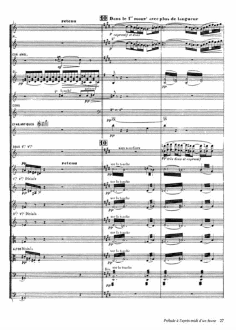 Claude Debussy - 3 Great Orchestral Works Full Score Book
