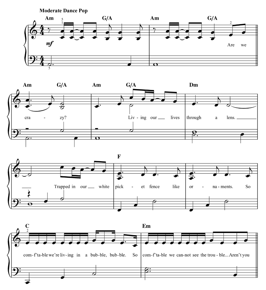 Katy Perry For Easy Piano Songbook