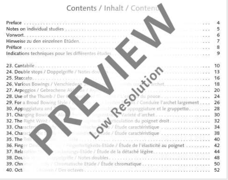 Sebastian Lee - 40 Melodious and Progressive Studies Op 31 Volume 2 Book