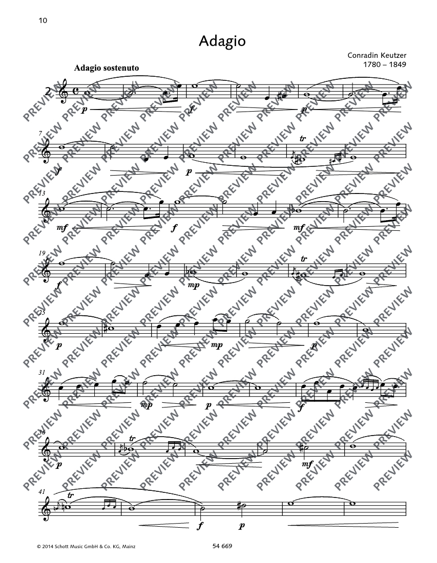 30 Characteristic Studies for Trumpet in Bb Book